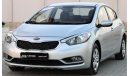 Kia Cerato Kia Cerato 2016 GCC in excellent condition without accidents, very clean from inside and outside