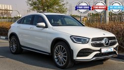 مرسيدس بنز GLC 300 ,GLC VIP   AMG ,2020مطابقة للمواصفات الخليجية 0 كم مع ضمان سنتان + 3 سنين صيانة عند EMC