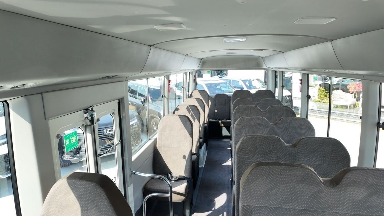 Toyota Coaster 2025 Toyota Coaster High-Roof 23-Seaters 4.0L 4-Cyl Diesel M/T RWD