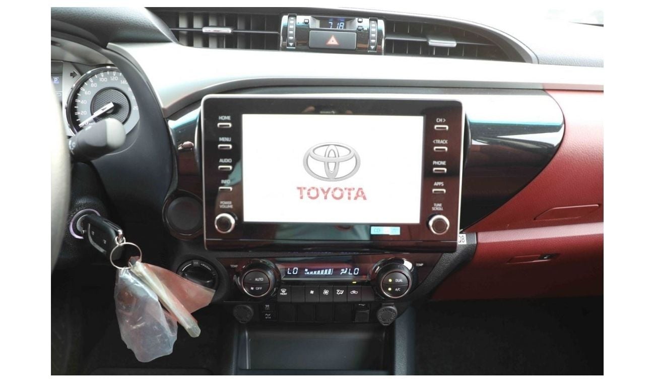 Toyota Hilux 2023 Toyota Hilux 4x4 DC 2.8 D AT SR5 - Grey inside Maroon | Export Only