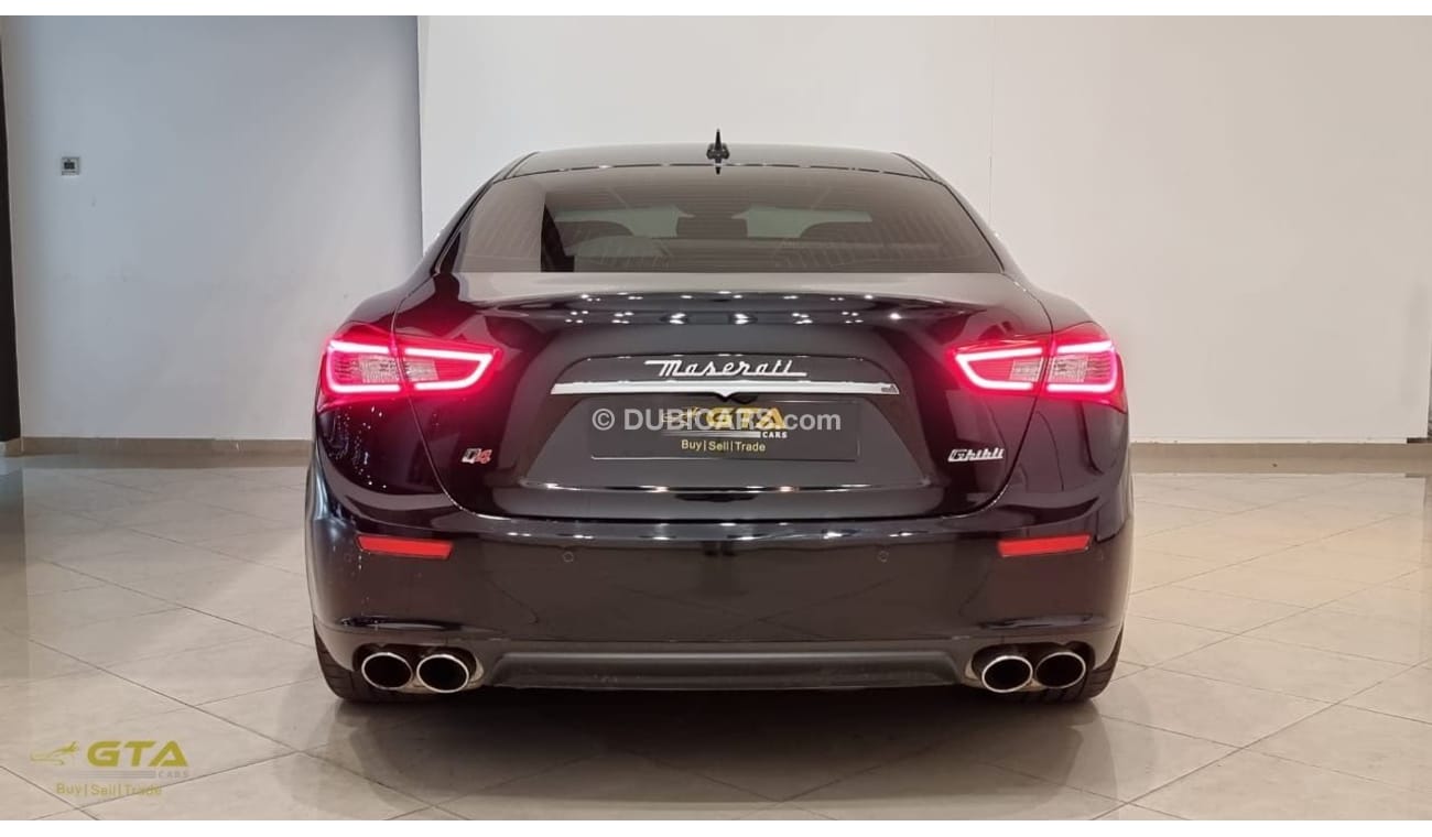 Maserati Ghibli 2016 Maserati Ghibli S Q4, Warranty, Full Service History, Low KMs GCC