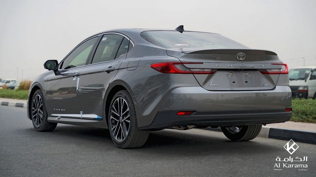 تويوتا كامري LUMIERE HEV - 2.5L Hybrid Engine with Seat Memory & Ventilation, Radar, 360 Camera | GCC Specs