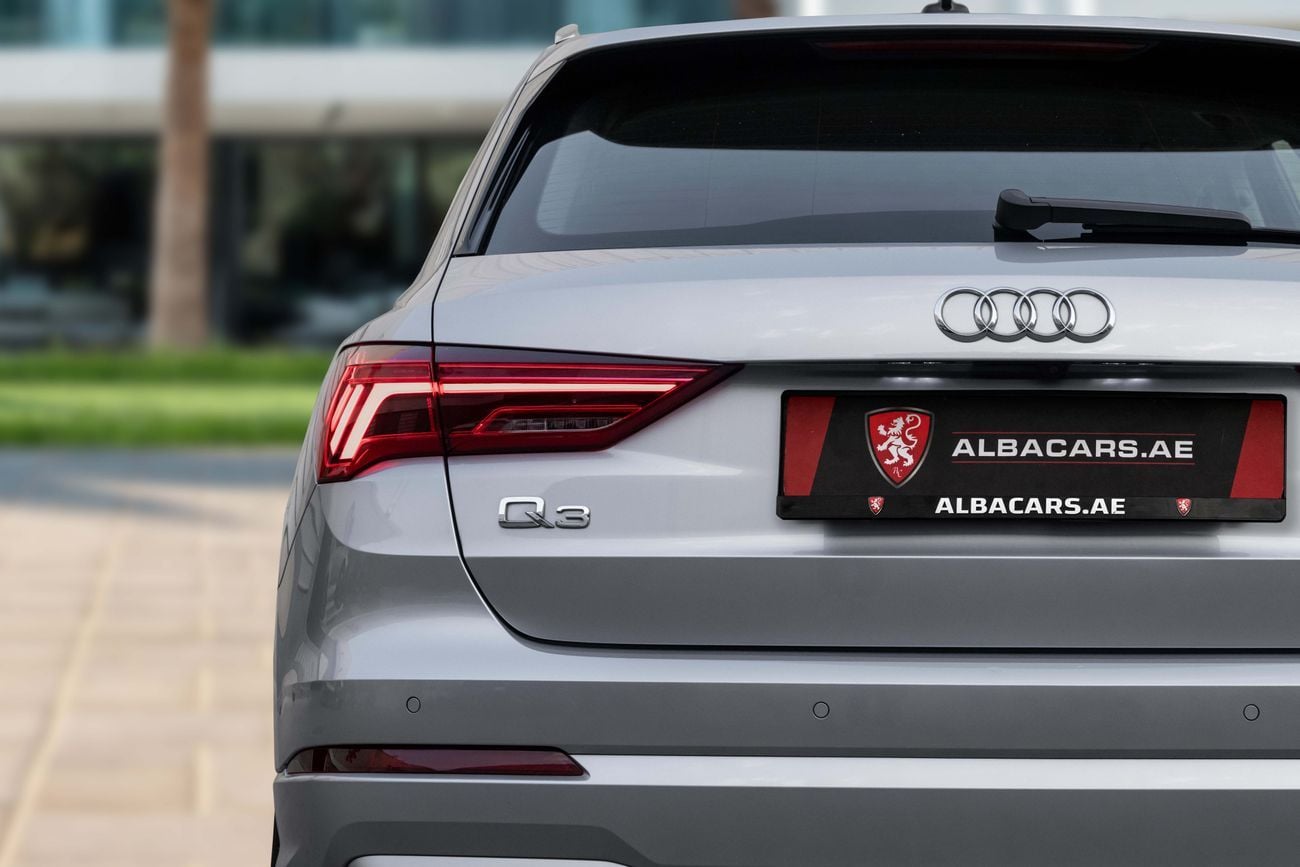 أودي Q3 Q3 35TFSI | 2,135 P.M | 0% Downpayment | AUDI WARRANTY & SERVICE CONTRACT! | Ramadan Offer!