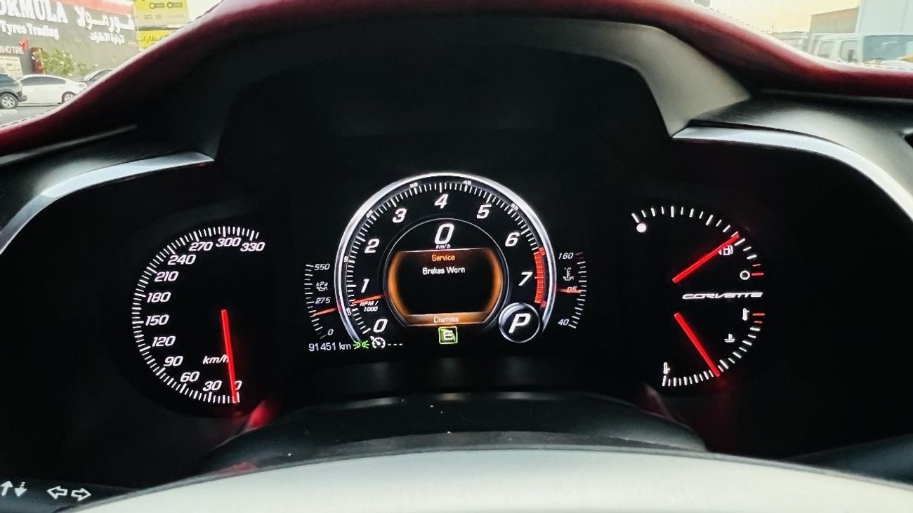 Chevrolet Corvette Grand Sport AED 4430 PM | CORVETTE C7 GRAND COUPE 2017 | GCC | TOP RANGE | LADY DRIVEN