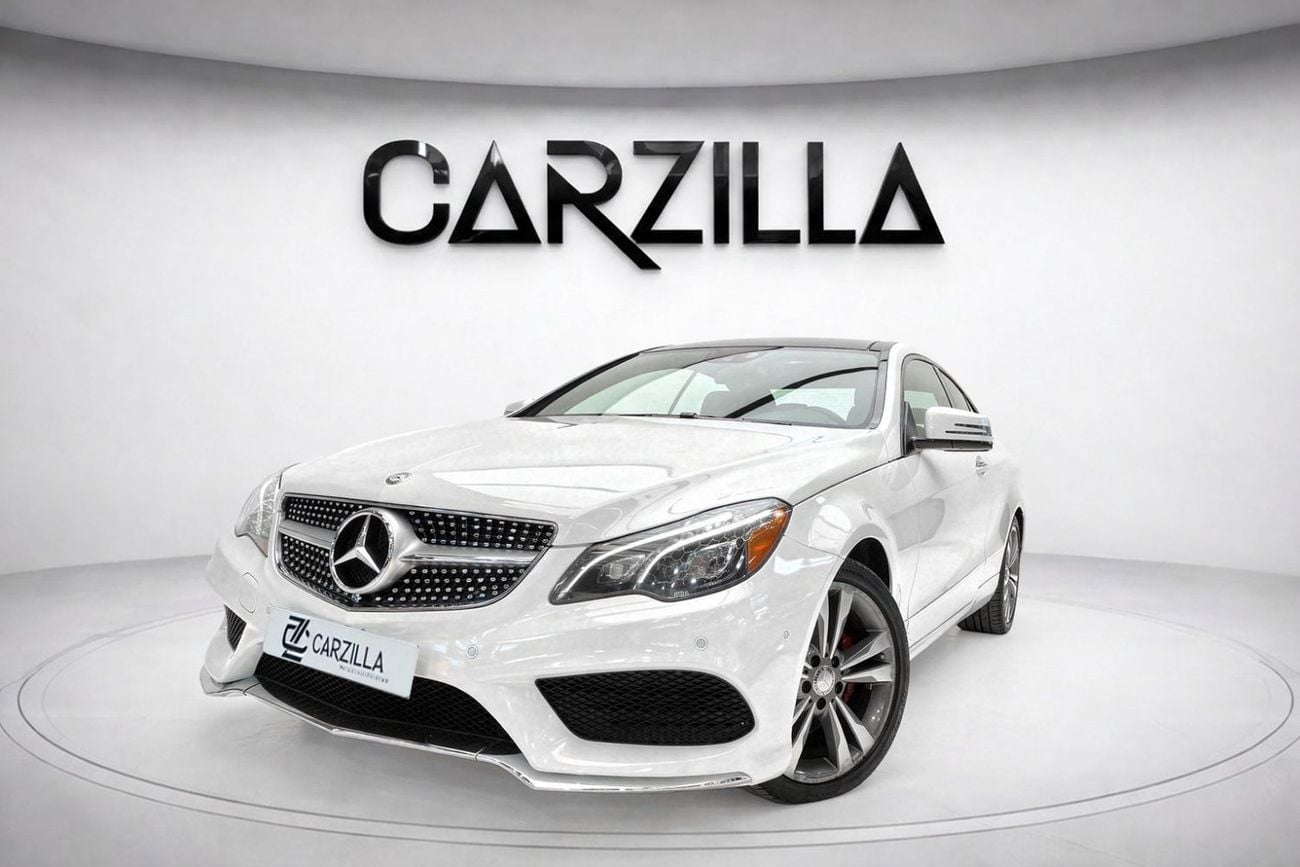 Mercedes-Benz E 400 Coupe AED 2,363 / Monthly l 0% Down Payment l E400 Coupe