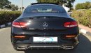 Mercedes-Benz C 300 Coupe AMG 2019, 2.0L Inline-4 Engine, GCC, 0km with 3 Years or 100,000km Warranty