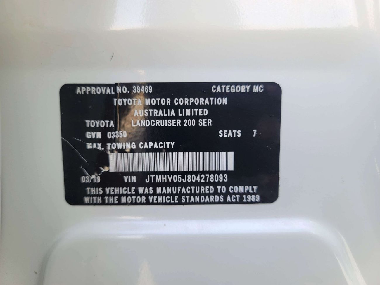 تويوتا لاند كروزر Diesel 4.5L V8 Right Hand Drive (Export Only)