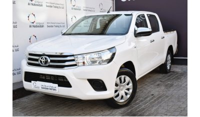 Toyota Hilux AED 1039 PM | 2.7L MT DC 2WD GCC DEALER WARRANTY