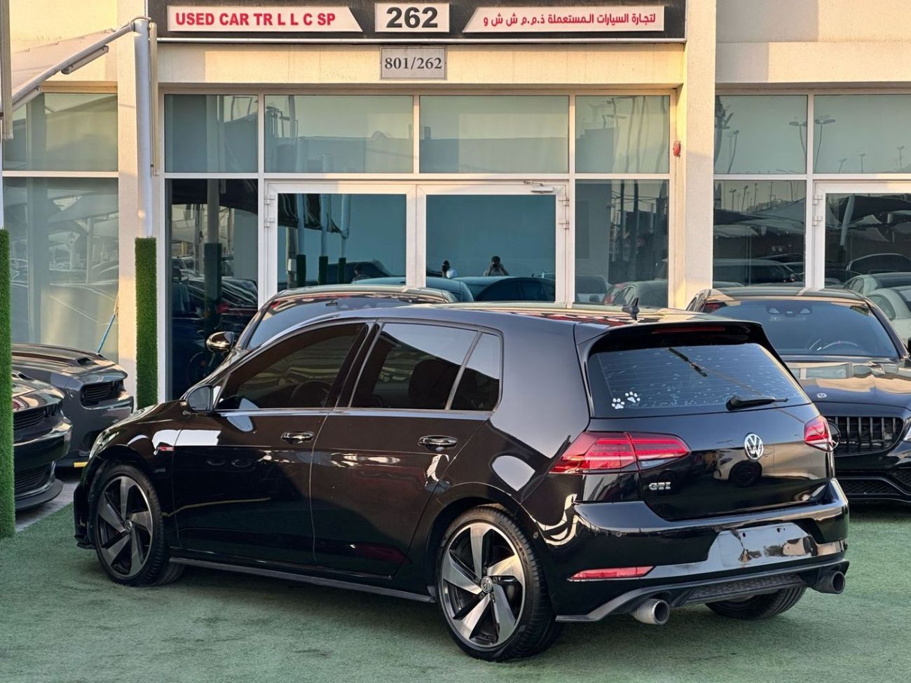 فولكس واجن جولف GTI VOLKSWAGEN GOLF  GTI 2019 GCC FULL OPTION ORIGINAL PAINT PERFECT CONDITION