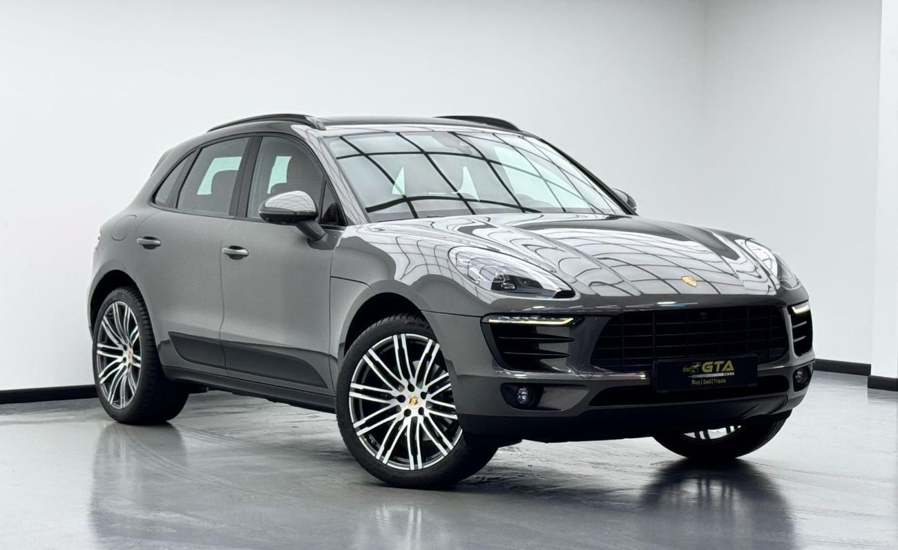 Porsche Macan Std 2.0L (252 HP) 2018 Porsche Macan, 2026 Porsche Warranty, Full Porsche Service History, Full Opti