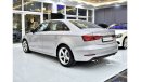 Audi A3 EXCELLENT DEAL for our Audi A3 ( 2015 Model ) in Silver Color GCC Specs