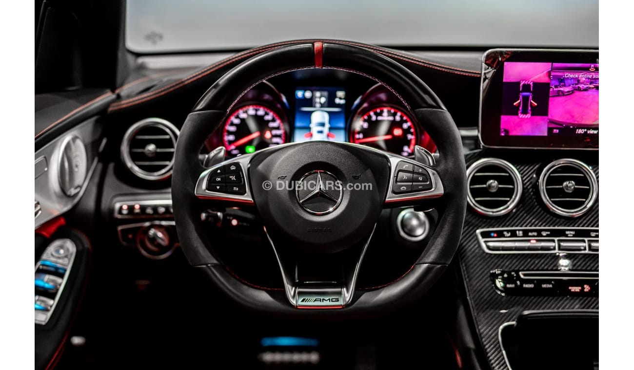 Mercedes-Benz GLC 63 AMG 2019 Mercedes GLC 63 AMG Coupe, Warranty, Full Service History, Low KMs, GCC