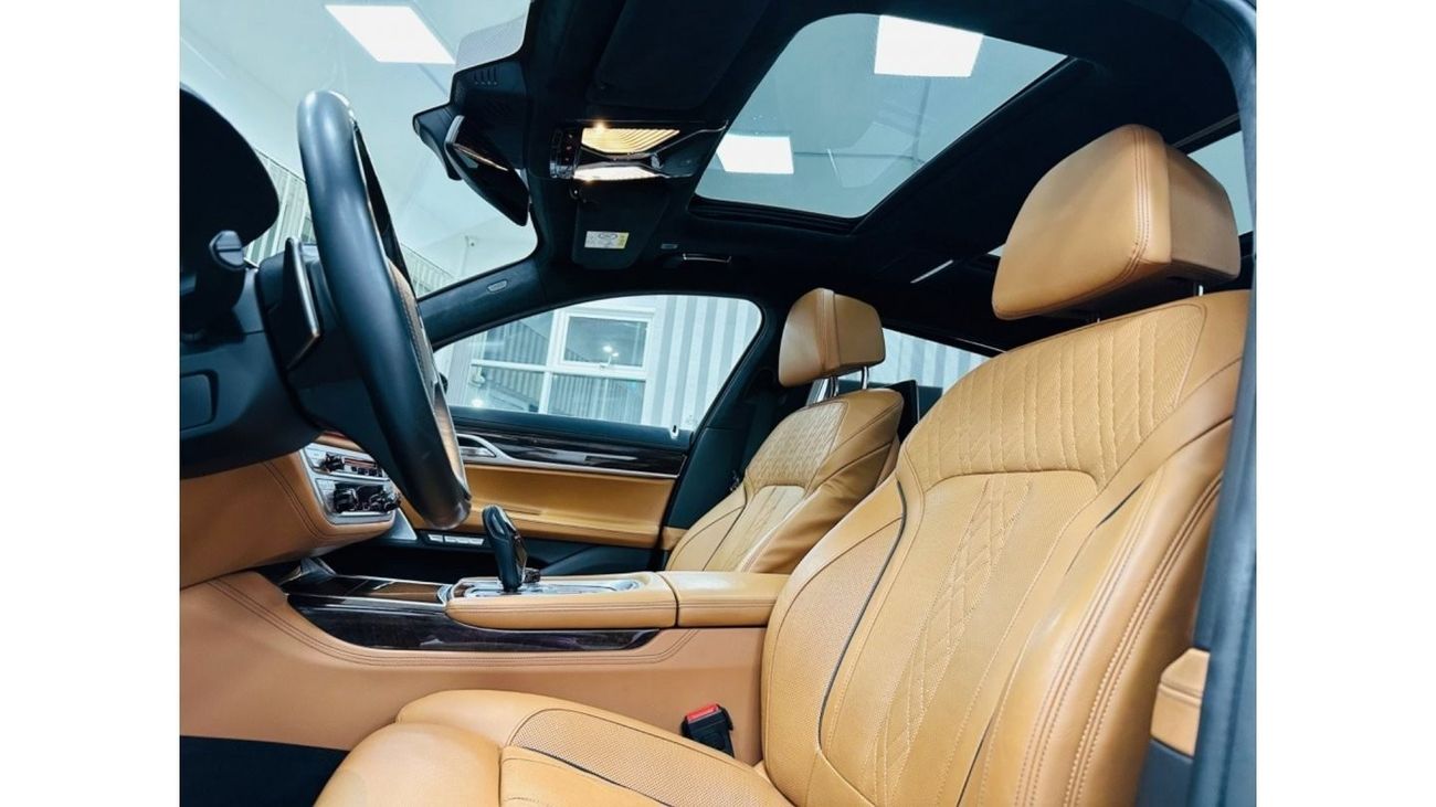 BMW 750Li Luxury Plus GCC .. FSH .. Top Range .. Perfect Condition .. V8 .