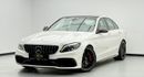 Mercedes-Benz C 63 S 2019 Mercedes Benz C63 S AMG, Warranty, Full Service History, Carbon Fiber Package, Full Option, GCC