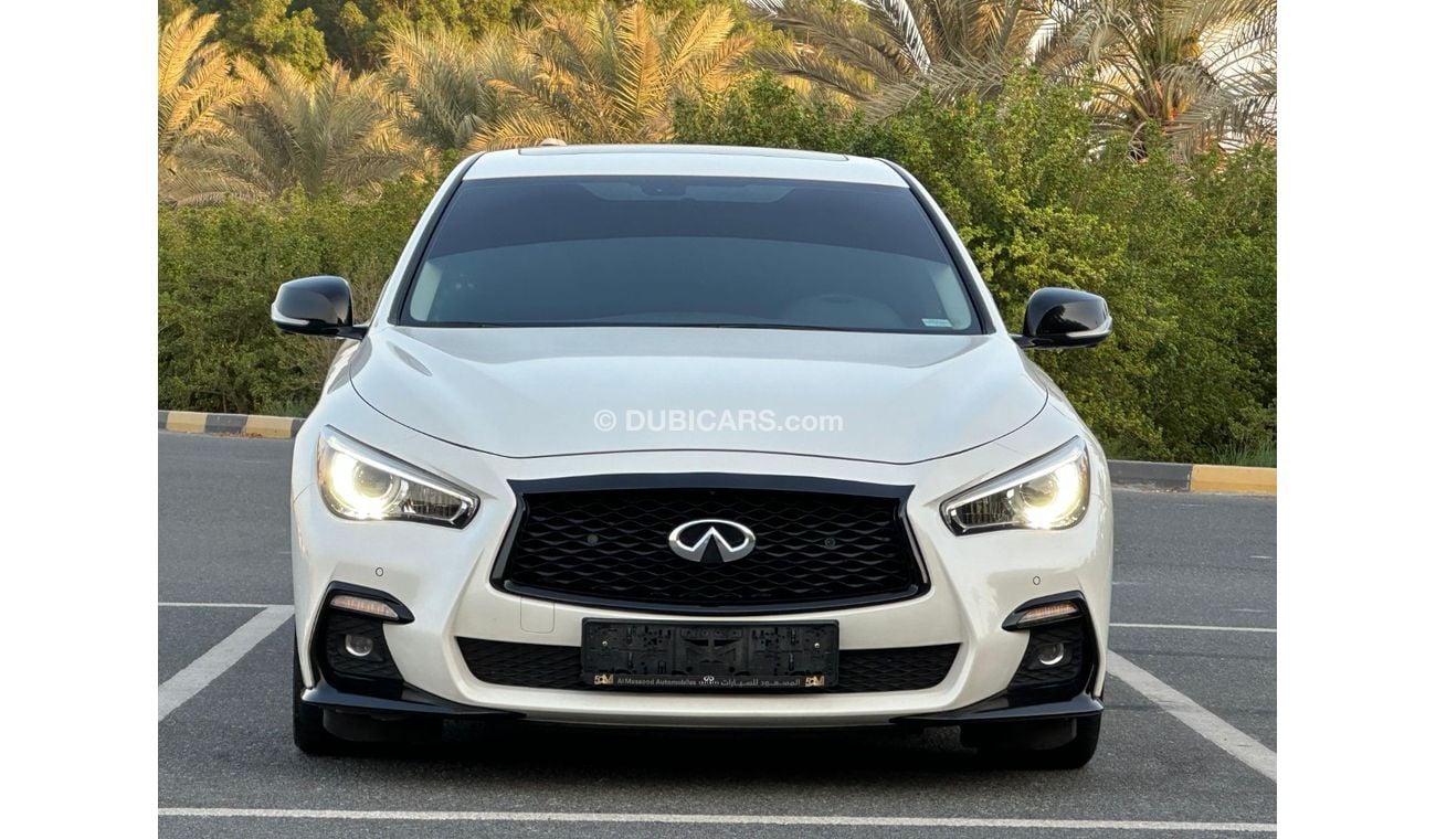 Infiniti Q50 2023 Q-50 S V6 GCC// 3 YEARS WARRANTY AND SERVICE CONTRACT// ORGINAL PAINT// 2KEYS