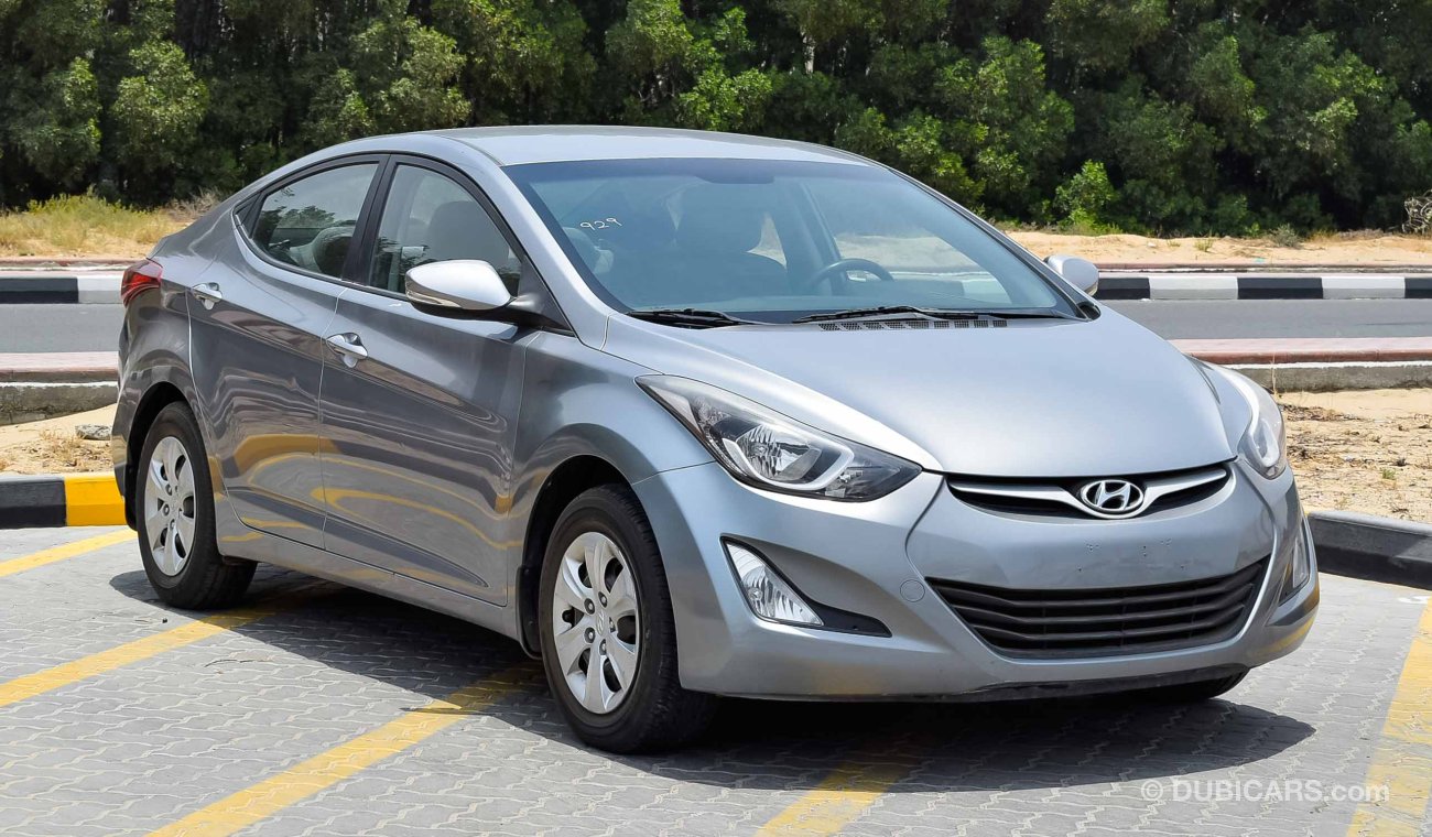 Hyundai Elantra Ref#929 2015 1.8