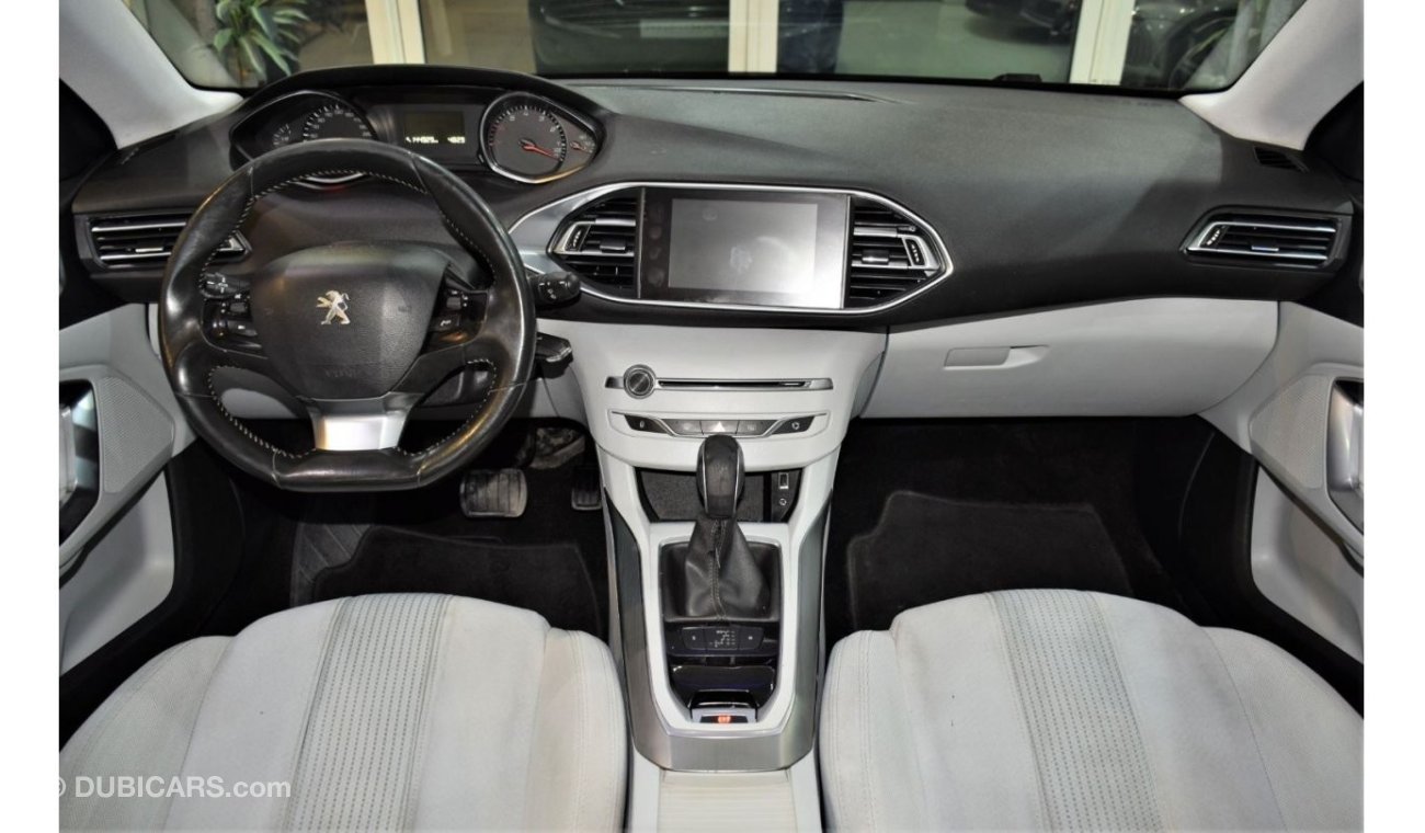 Peugeot 308 EXCELLENT DEAL for our Peugeot 308 TURBO 2015 Model!! in Black Color! GCC Specs