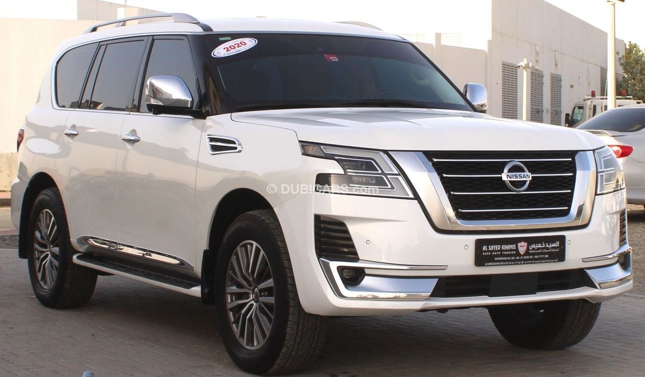 Nissan Patrol SE Platinum City Nissan Patrol Platinum, full option, 2020, GCC, in excellent condition