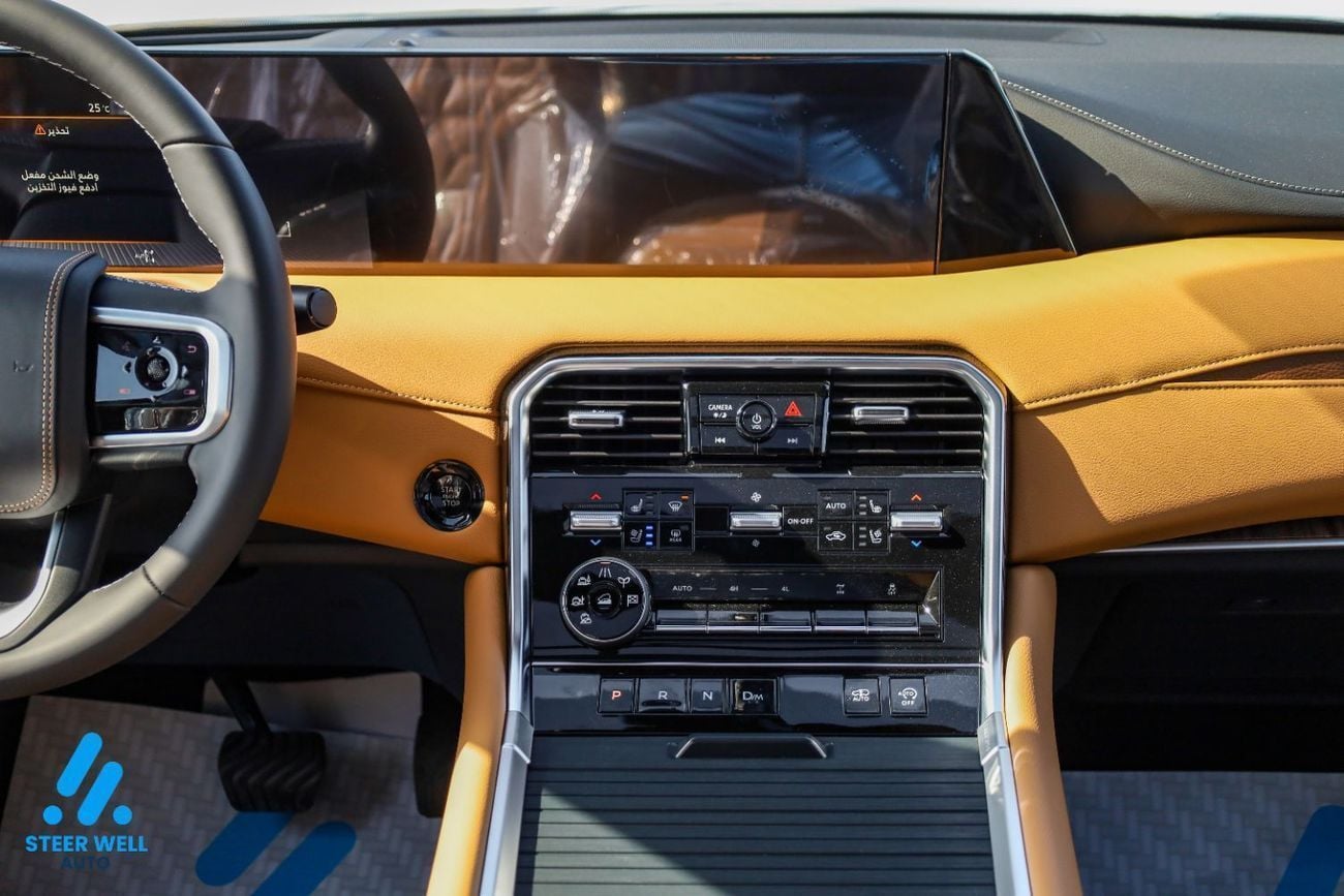 Nissan Patrol LE Platinum 3.5L V6 | Luxury | 9-Speed AT | 8-Seater Luxury SUV | Tan Interior | Export Only