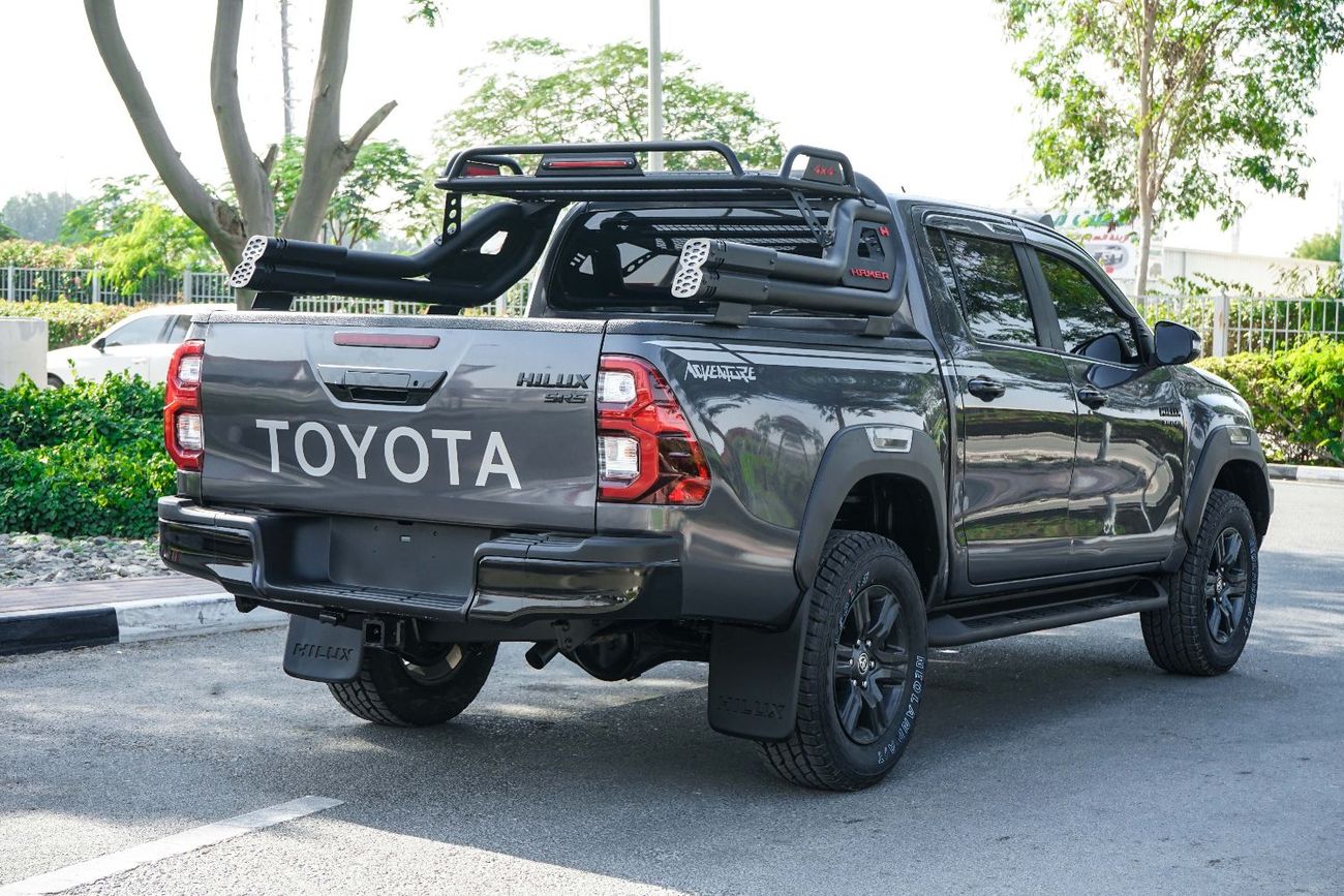 تويوتا هيلوكس The Toyota Hilux is a legendary, tough, and versatile pickup truck known for its reliability and off