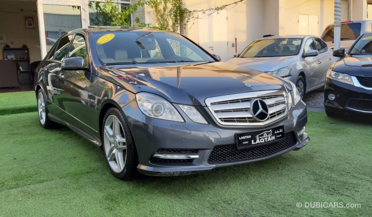 Mercedes-Benz E 350 Import dye, agency number one, fingerprint, slot wheels, rear wing sensors, cruise control screen, i