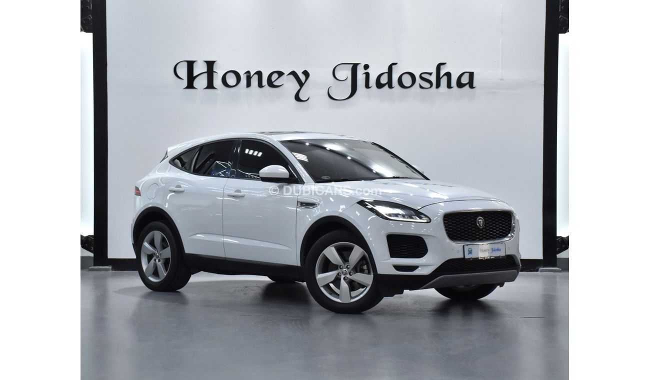 Jaguar E Pace EXCELLENT DEAL for our Jaguar E-Pace P200 AWD ( 2019 Model ) in White Color GCC Specs