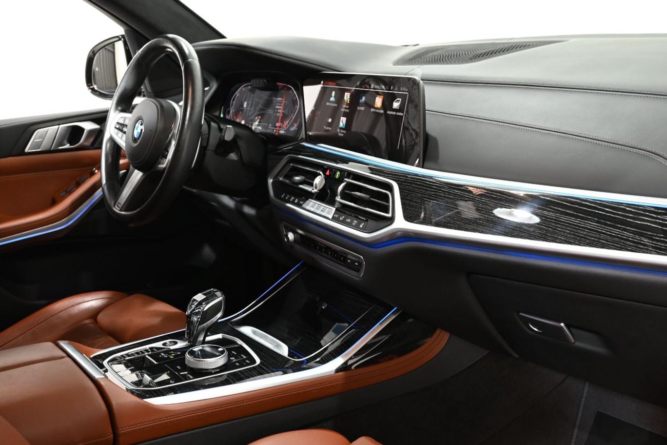 BMW X7 XDRIVE40I M SPORT 2022 BMW X7 xDrive40i M-Sport,1/2027 BMW Warranty And Service Pack, BMW Service History, GCC