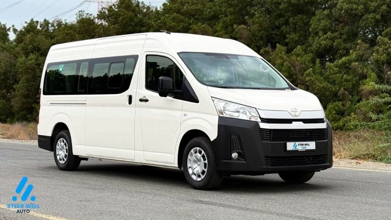 Toyota Hiace 2026 H300 GCC | Powerful 3.5L V6 Petrol | Smooth AT | 13-Seater Van | Built for Busi