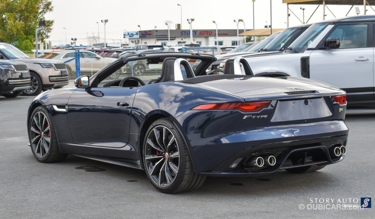 Jaguar F-Type P575 5.0P S/C Convertible R AWD Auto. (For Local Sales plus 10% for Customs & VAT)