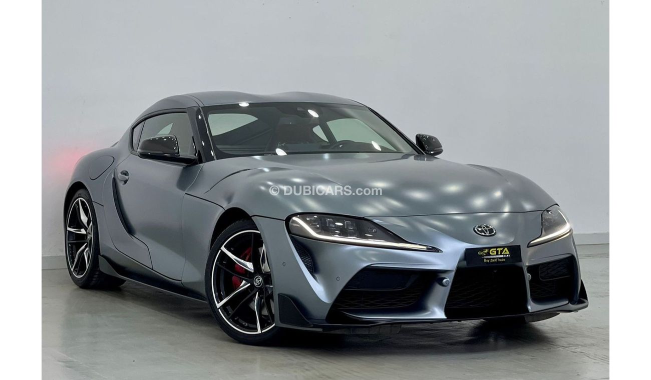 Toyota Supra GR 2020 Toyota Supra GR. 3.0 Turbo 6 Cylinder, 8 Speed Auto with 335 BHP. 0-100km in 4.3 Seconds!
