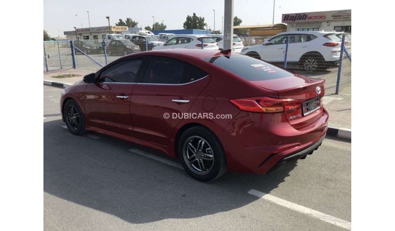 Hyundai Elantra HYUNDAI ELANTRA/AVANTE 2017 SPORT RED