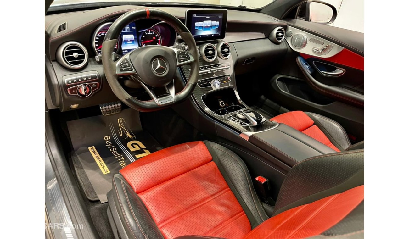 مرسيدس بنز C 63 كوبيه 2017 Mercedes AMG C63-S Coupe, Mercedes Warranty-Full Service History, GCC