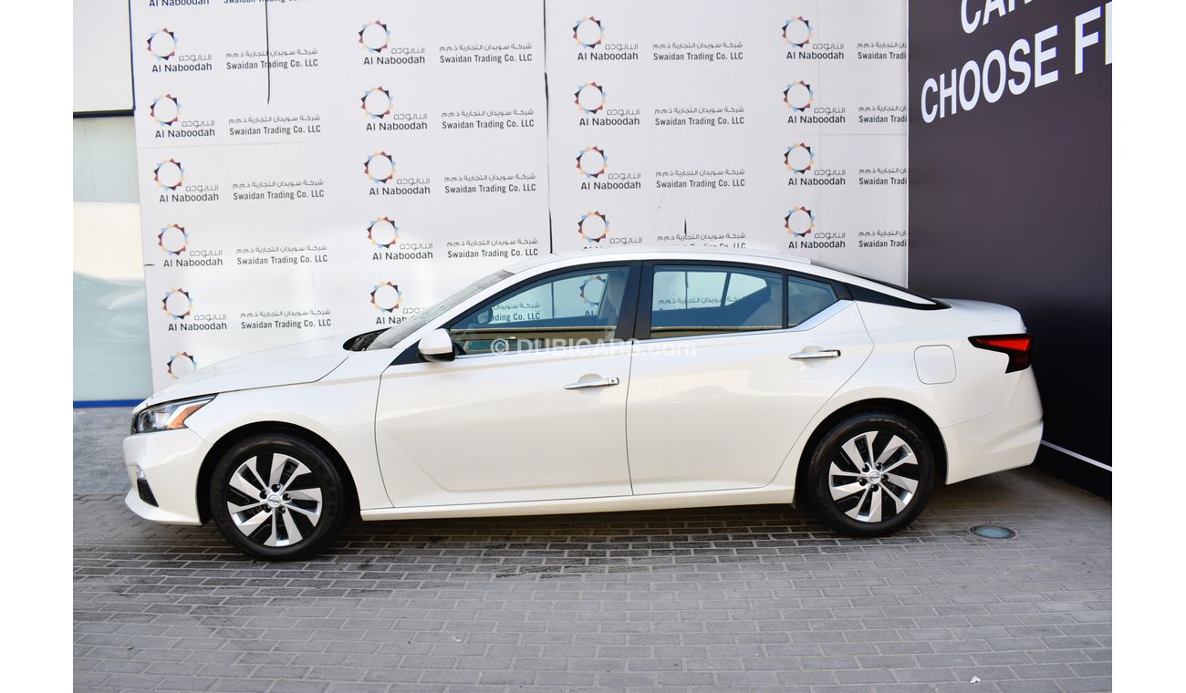 Nissan Altima AED 1039 PM 2.5L S 2020 GCC DEALER WARRANTY