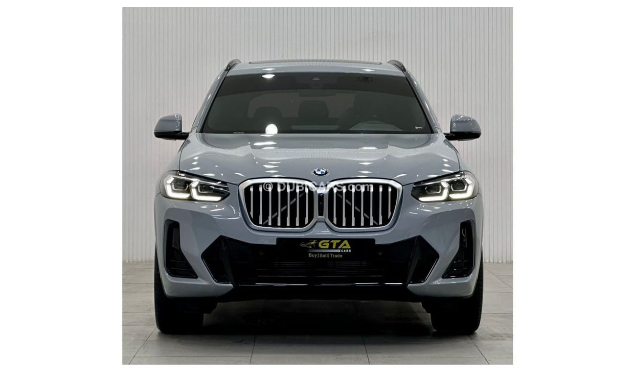 BMW X3 xDrive 30i 2022 BMW X3 xDrive30i M-Sport, June 2027 BMW Warranty & Service Pack, Full Options, Low K