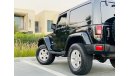 Jeep Wrangler SAHARA ll GCC || 3.8 V6 4WD || Very Well Maintained