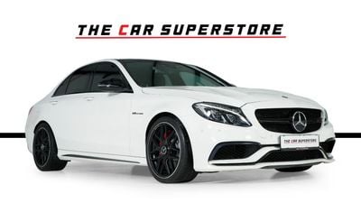 مرسيدس بنز C 63 AMG STANDARD Std 4.0L Sedan 2017-MERCEDES BENZ C63 AMG-FULL SERVICE HISTORY-IMMACULATE CAR