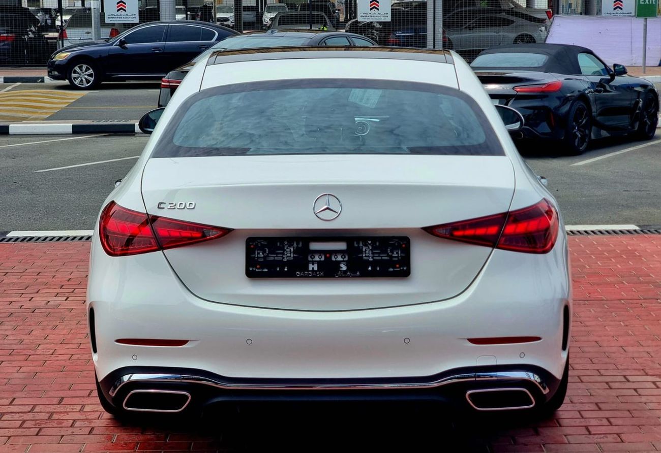 مرسيدس بنز C 200 AMG 5 Years Warranty 2024 GCC