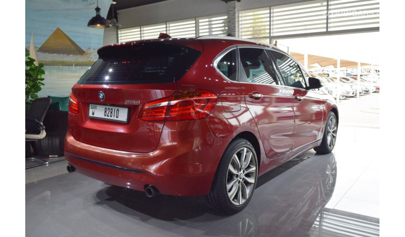 BMW 225i 225i | GCC | Accident Free | Excellent Condition | Full Option | Single Owner |