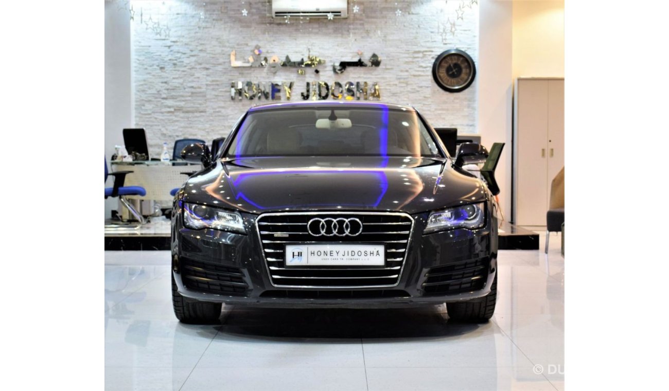 أودي A7 ( صبغ وكاله ) ORIGINAL PAINT! LOW MILEAGE! Audi A7 2015 Model!! in Grey Color! GCC Specs