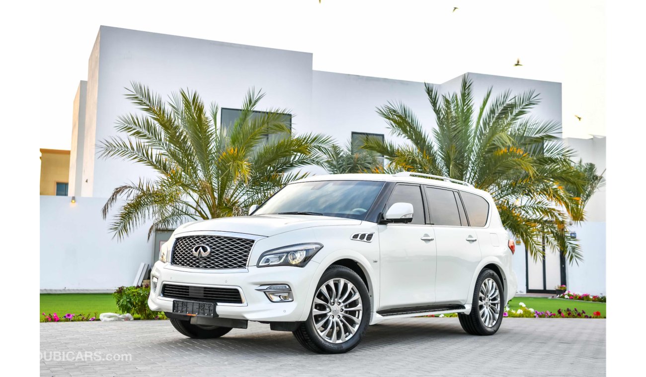 إنفينيتي QX80 Full Agency Service History! - Top Spec! - Under Warranty! - Only AED 2,330 Per Month - 0% DP