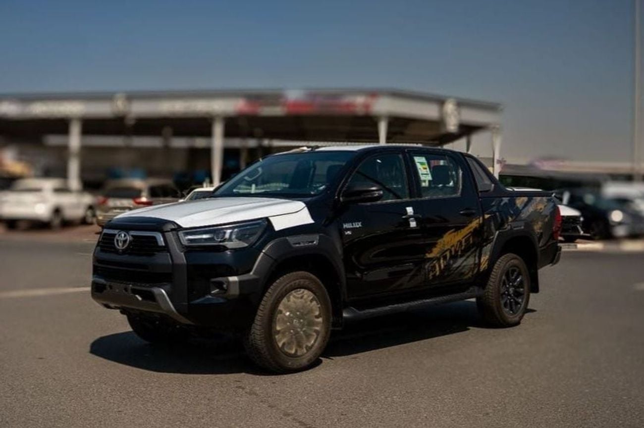 Toyota Hilux Toyota Hilux Adventure 2025 4.0L Petrol Double Cab Pickup  4WD 4 Doors Transmission Automatic  Black