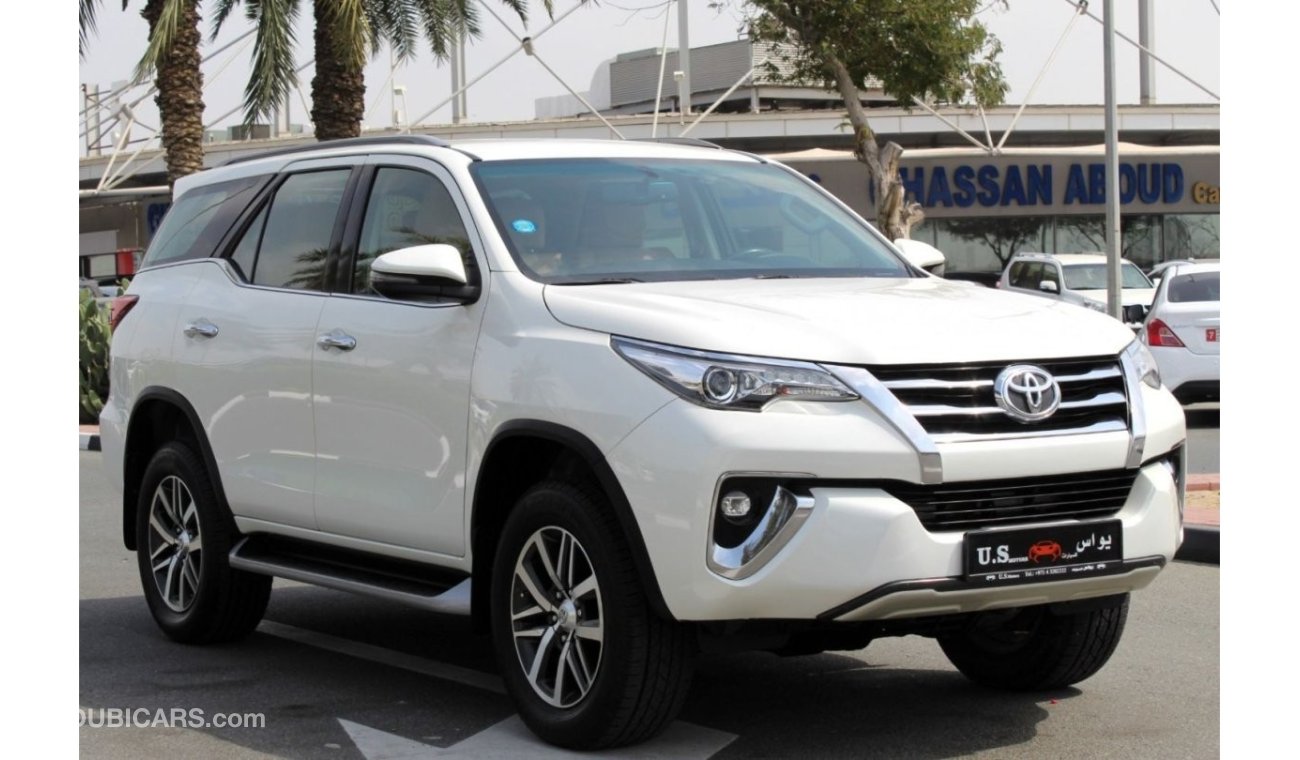 Toyota Fortuner TOYOTA FORTUNER VXR 4.0 V6 FULL OPTION 2019 GCC LOW MILEAGE IN MINT CONDITION