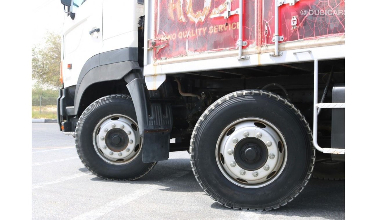 Hino 700 2010 | BRAND NEW l HINO 700 SERIES 4041 8X4 | 12Ton RIGID TRUCK WITH DRY BOX | GCC SPECS
