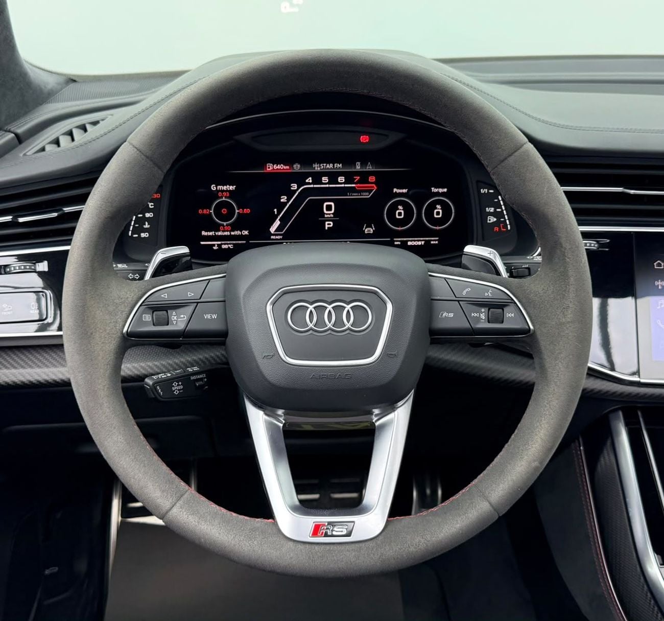Audi RSQ8 PERFORMANCE 2025 Audi RS Q8 Performance, Audi Warranty+Service Contract+Full Service History, GCC Specs.
