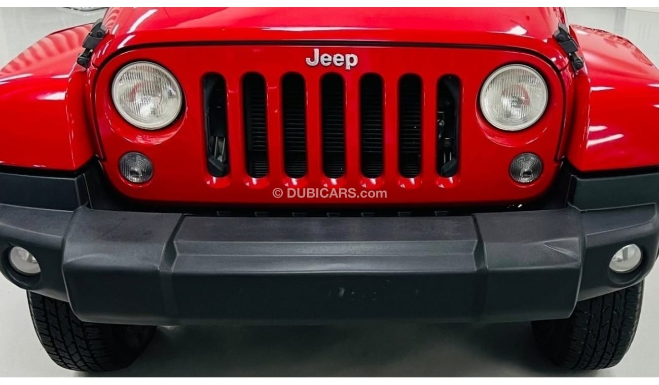 Jeep Wrangler GCC .. Original Paint .. Perfect Condition .. V6 .. SAHARA .