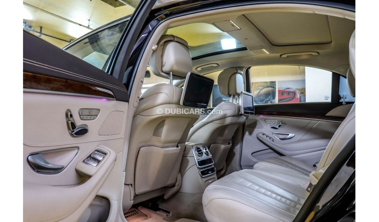 Mercedes-Benz S 500 RESERVED ||| Mercedes Benz S500 2016 GCC under Warranty with Flexible Down-Payment.