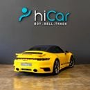 Porsche 911 Turbo S 3.8L (530 HP) Convertible 19,147 pm • 0% Downpayment • 911 Turbo S • Agency Warranty