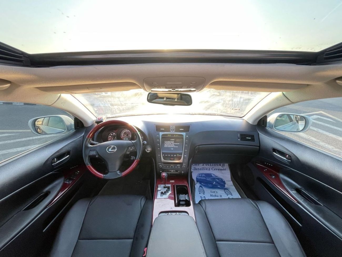 لكزس GS 450 2009 Lexus GS450h Hybrid Platinum Full Option - Fresh Imported From Japan - 3.5L V6 -