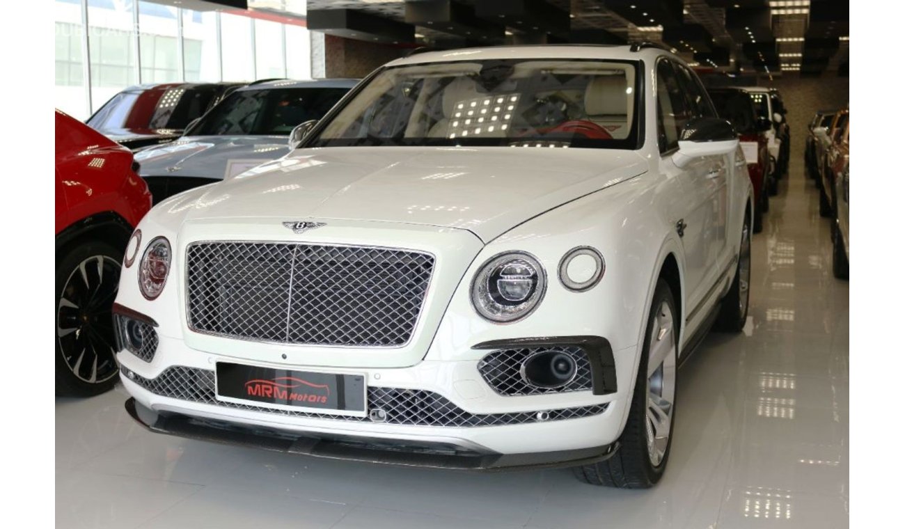 Bentley Bentayga W12 Gcc Car in Metallic White