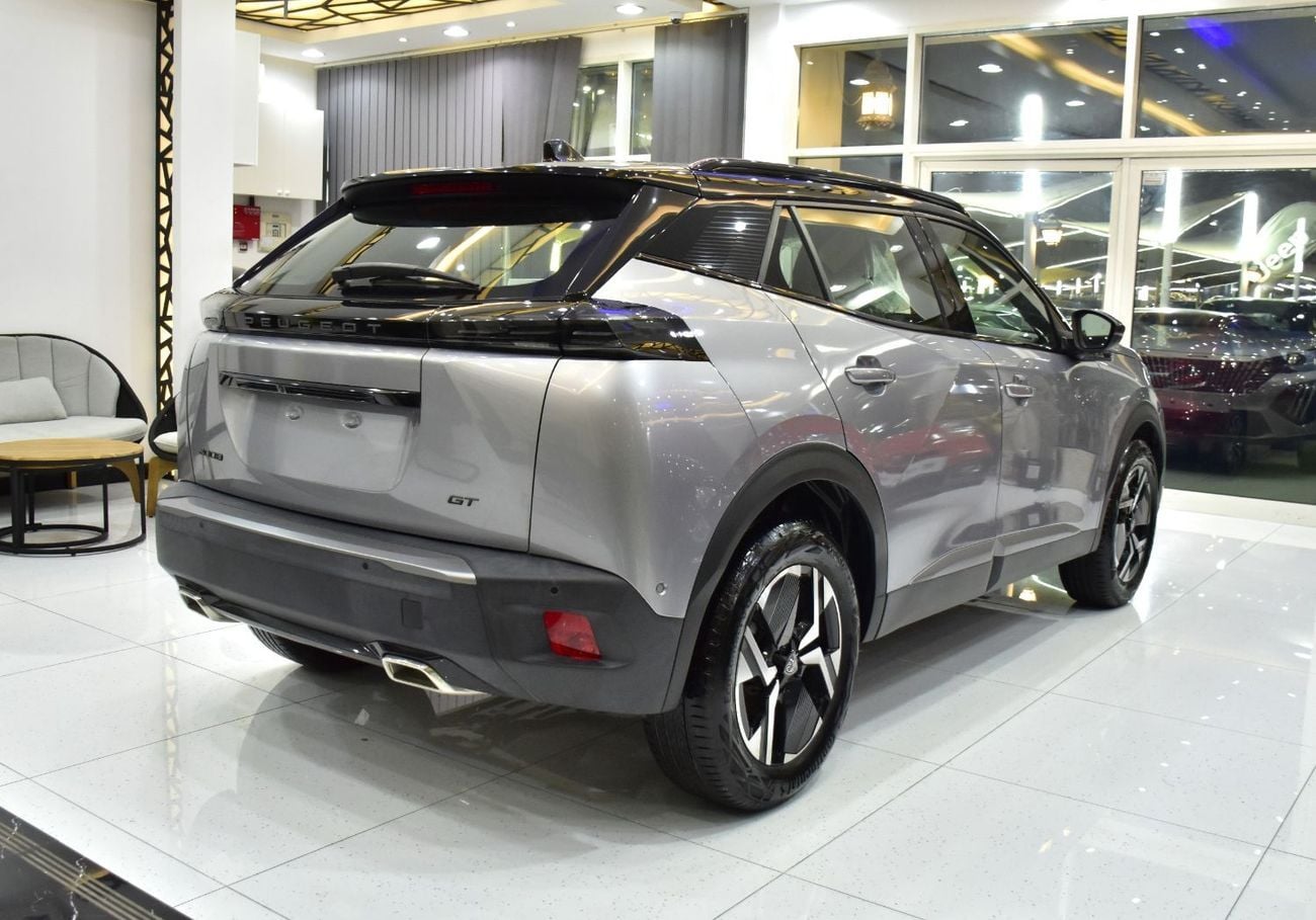 Peugeot 2008 EXCELLENT DEAL for our Peugeot 2008 GT ( 2024 Model ) in Silver Color GCC Specs